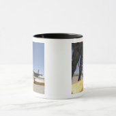 Chef der Crew der US-Luftwaffe Tasse (Zentrum)