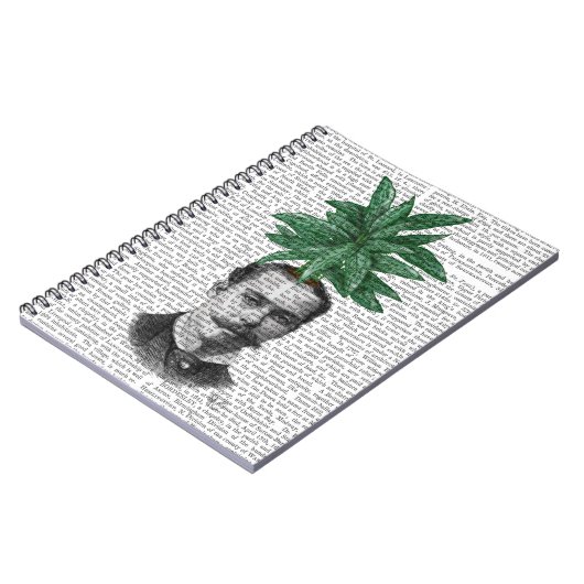 Chef der Evergreen Head-Pflanze Notizblock (Linke Seite)