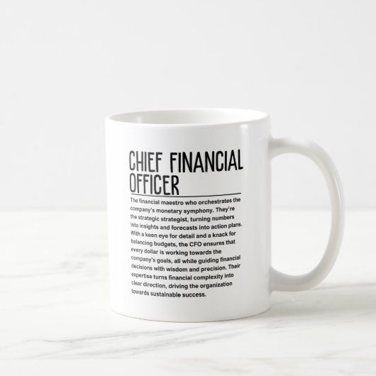Chef der Finanzabteilung Kaffeetasse (Rechts)