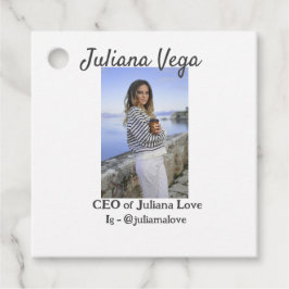 Chef der Geschäftsführerin, Chefin Instagram Handl Geschenkanhänger