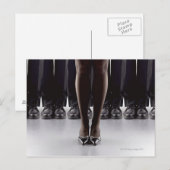 Chef der Geschäftsleute Postkarte (Vorne/Hinten)