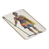 Chef der Honduraner, 1780 (farbige Gravur) Magnet (Rechte Seite)