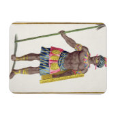 Chef der Honduraner, 1780 (farbige Gravur) Magnet (Horizontal)