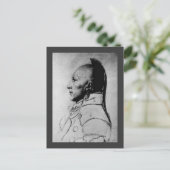 Chef der kleinen Osages Postkarte (Stehend Vorderseite)