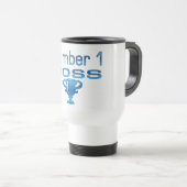 Chef der Nr.-1 im Blau Reisebecher (VorderseiteRechts)