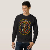 Chef des amerikanischen Skull Sweatshirt (Vorne ganz)