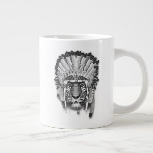 Chef des amerikanischen Tiger Jumbo-Tasse (Rechts)