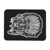 Chef des amerikanischen Tiger Magnet (Horizontal)
