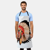 Chef des amerikanischen Ureinwohners (indischer Ch Schürze (Getragen)