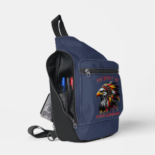 Chef des Indianeradlers Crossbody Bag
