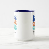 Chef des Klassenlehrers Wordart Tasse (Zentrum)