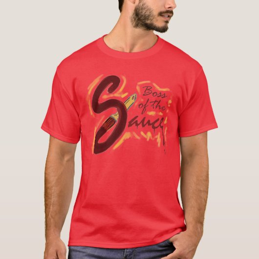 Chef des Soße-Typt-stücks T-Shirt (Vorderseite)