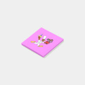 Chef Ducky Kazoo Rosa Notizen (angewinkelt)