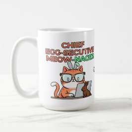 Chef Ei-kutiv Miezekatze Osterkatze Lustig Kaffeetasse