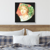 Chef eines Bacchante Leinwanddruck (Insitu (Schlafzimmer))