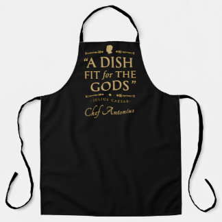 Chef Elegant Classic Cook Lustiger Spruch Schwarz Schürze