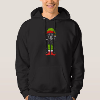Chef-Elf passende Familien-Gruppen-Weihnachtsfeier Hoodie