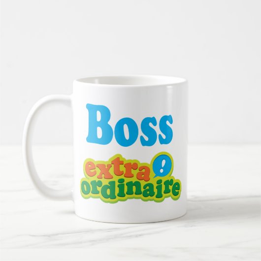 Chef-Extraordinaire Geschenk-Idee Kaffeetasse (Links)
