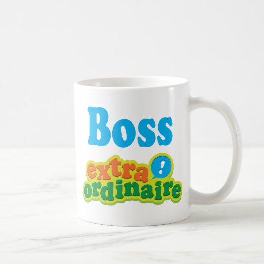 Chef-Extraordinaire Geschenk-Idee Kaffeetasse (Rechts)