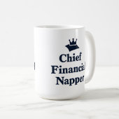 Chef Finanzielle Nickerchen  Kaffeetasse (VorderseiteRechts)