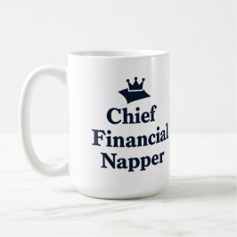Chef Finanzielle Nickerchen Kaffeetasse