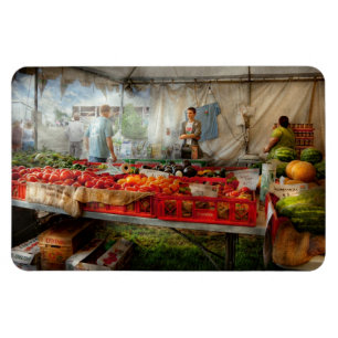 Chef - Gemüse - Jersey Fresh Bauernmarkt Magnet