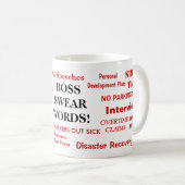 Chef-Geschenk - lustigste Chef-Witz-Tasse - Kaffeetasse (VorderseiteRechts)