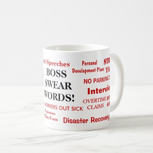 Chef-Geschenk - lustigste Chef-Witz-Tasse - Kaffeetasse (VorderseiteRechts)