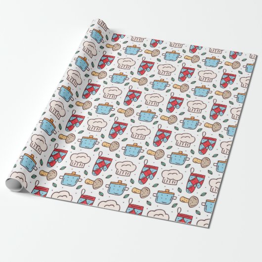 Chef Gift | In The World Is Another Chef Geschenkpapier (Ungerollt)