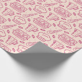 Chef Gift | My Kitchen Was Clean Last Week Geschenkpapier (Ecke)