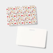 Chef Gift | No One Who Cooks Alone Ausweis (Vorder- & Rückseite)