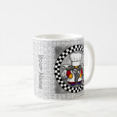 Chef-Gnom Kaffeetasse (VorderseiteRechts)