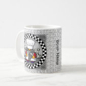Chef-Gnom Kaffeetasse (Vorderseite Links)