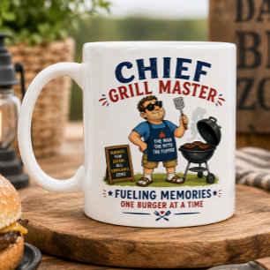 Chef-Grillmeister Kaffeetasse