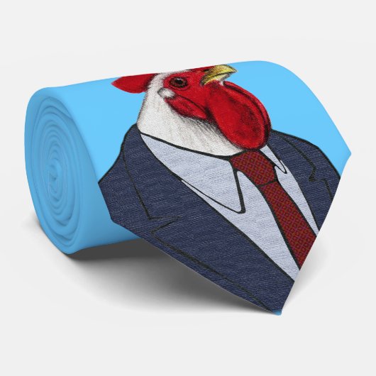 Chef-Hahn Krawatte (Gerollt)