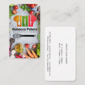 Chef Hat | Culinary Restaurant Visitenkarte (Vorne/Hinten)