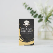 Chef Hat | Küchengeräte | Kulinarisch Visitenkarte (Stehend Vorderseite)