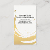 Chef Hat | Küchenkochwerkzeuge Visitenkarte (Rückseite)