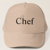 Chef Hat Truckerkappe (Vorderseite)