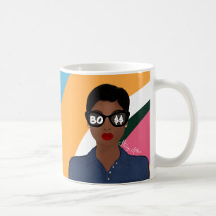 Chef Hinzufügen Name Afroamerikanisches Retro-Must Kaffeetasse