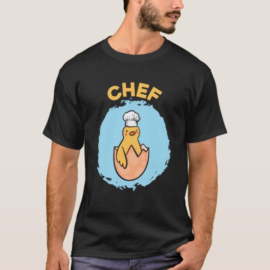 Chef Huhn Hühner Huhn T-Shirt (Vorderseite)