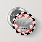 Chef Hut Button (Vorne & Hinten)