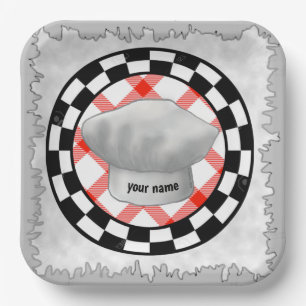 Chef Hut Papierplatten Pappteller