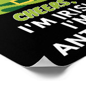 Chef Ich bin Irisch Ich bin Anthony Poster (Ecke)