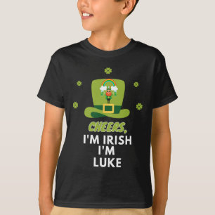 Chef Ich bin Irisch Ich bin Luke T-Shirt