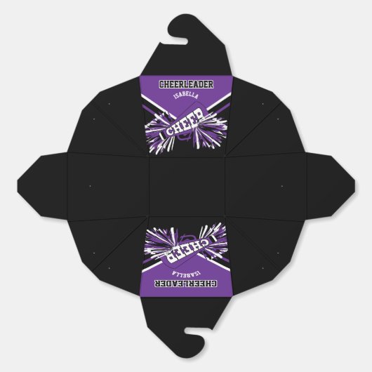 Chef in Lila, weiß und schwarz Geschenkschachtel (Ungeklappt)