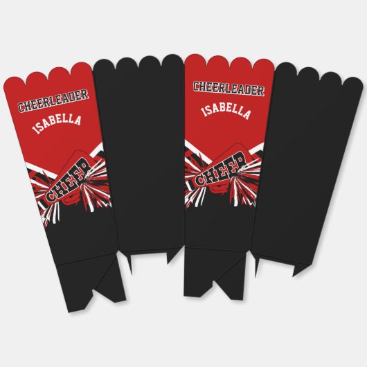 Chef in Rot, Weiß und Schwarz Geschenkschachtel (Ungeklappt)