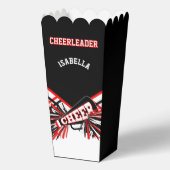 Chef in Schwarz, Weiß und Rot Geschenkschachtel (Rückseite)