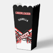 Chef in Schwarz, Weiß und Rot Geschenkschachtel (Vorderseite)