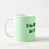 CHEF ist nicht glücklich? Nicht ist glückliches Kaffeetasse (Links)